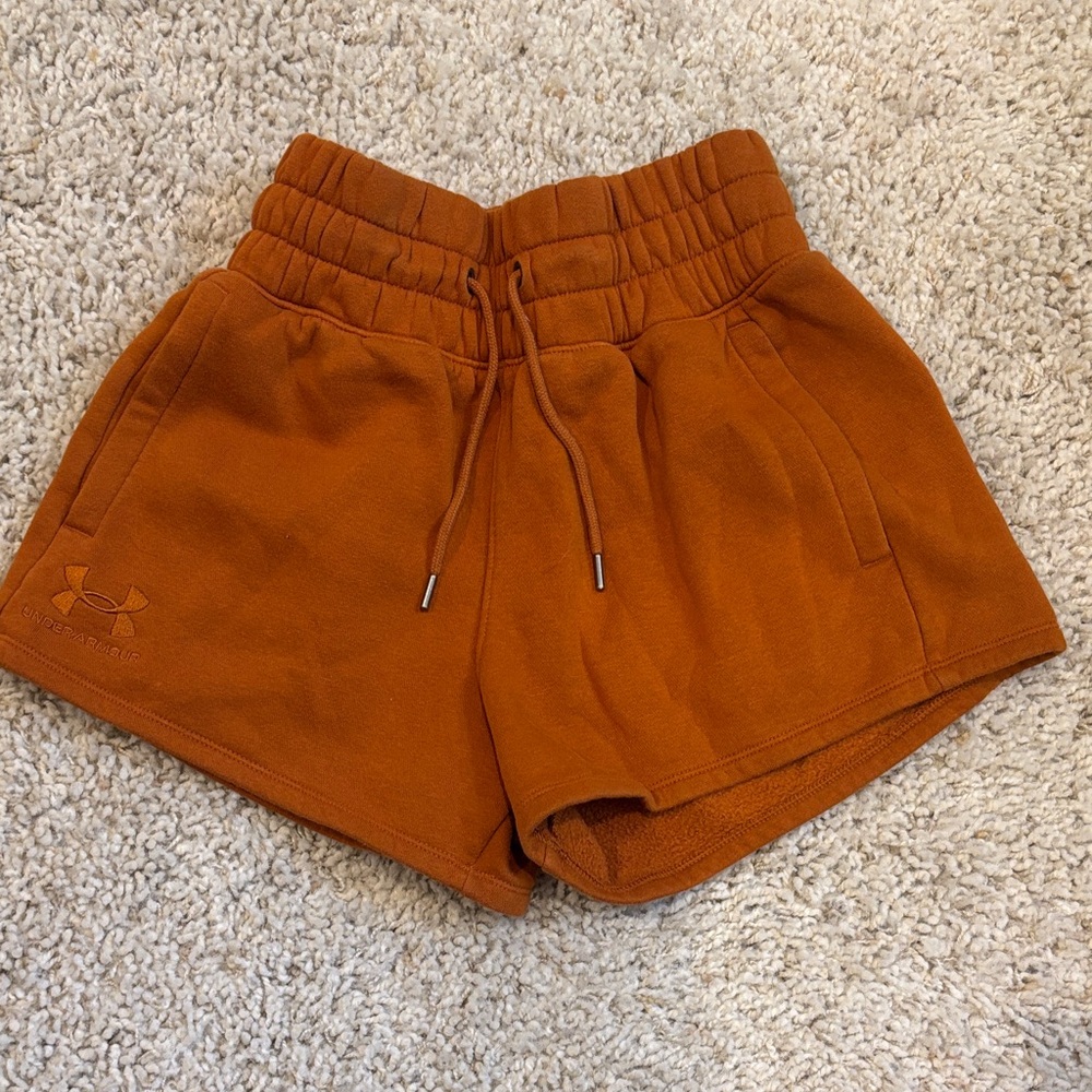 Under Armour Loose High Rise Sweat Shorts